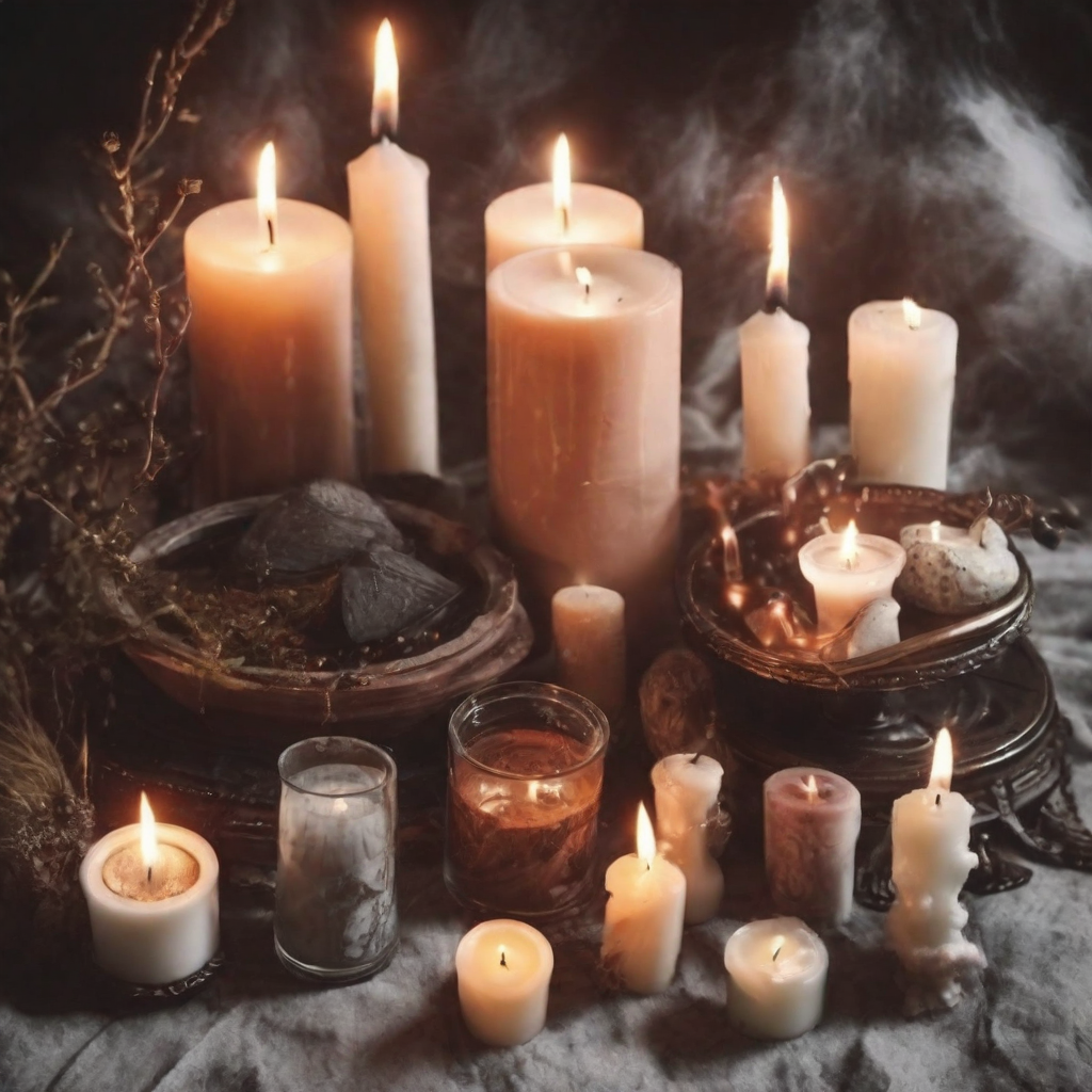 Wiccan Spells with Candles